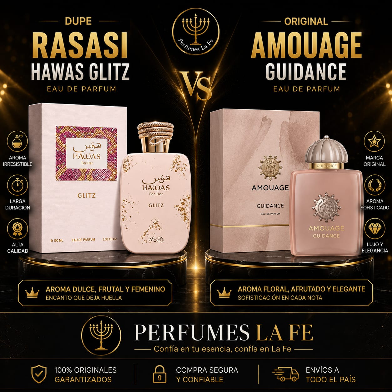 Rasasi Hawas Glitz Women 100ml EDP